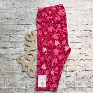 ❤️2 for $16❤️LuLaRoe Valentines Leggings Heart TC